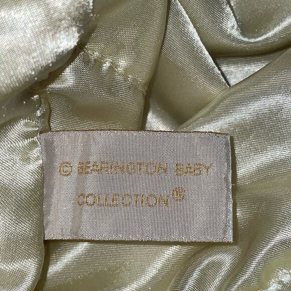 Bearington Baby Lovey Bear Plush Security Blanket Ribbon Nursery Shower Gift 15" - Picture 8 of 11